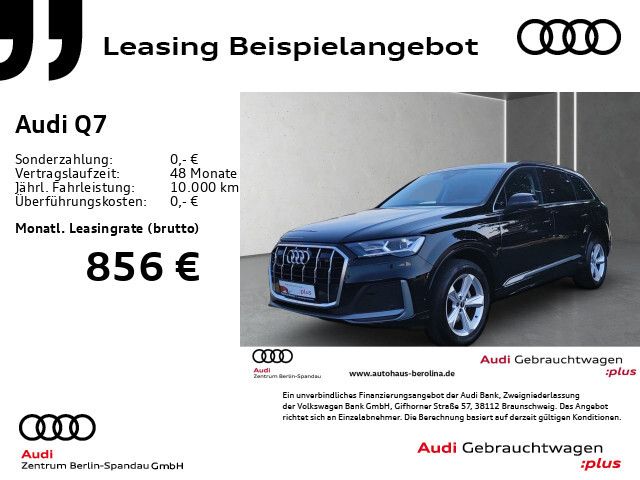 Audi Q7 50 TDI qu. S line tiptronic *PANO*StdHz*B&O* - Bild 1