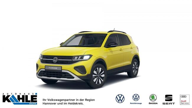 Volkswagen T-Cross 1.0 TSI OPF GOAL SOFORT VERFÜGBAR AHK Navi RFK GJR Klima - Bild 1