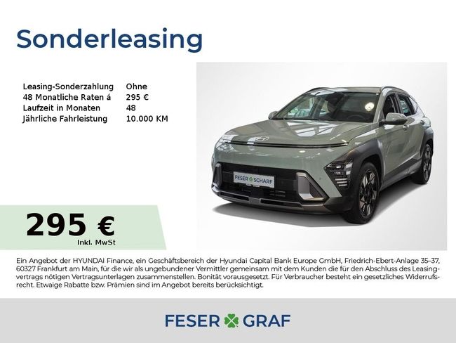 Hyundai Kona TREND HYBRID DCT LED NAVI KAMERA SHZ LHZ - Bild 1