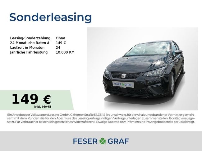 Seat Ibiza Style PRO 1.0TSI-LED,ACC,SHZ,KESSY,VIRTUAL - Bild 1