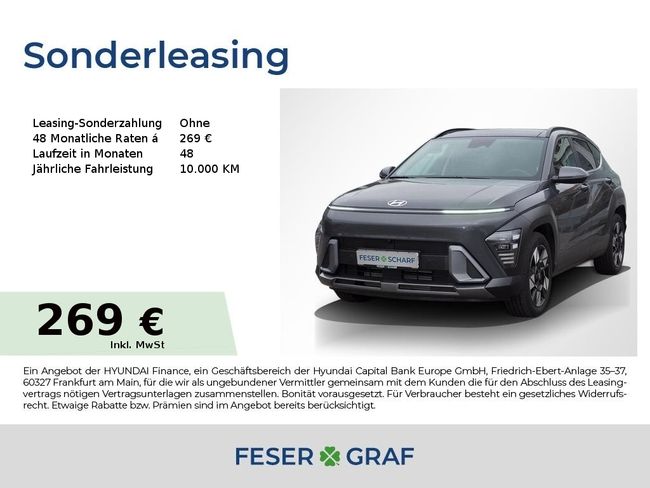 Hyundai Kona PRIME BOSE SCHIEBEDACH DCT 360° KAMERA - Bild 1