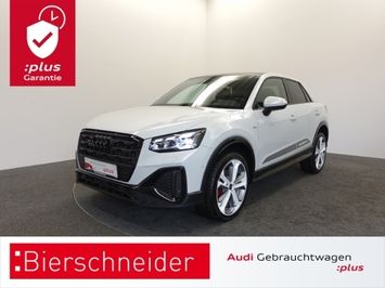 Audi Q2 35 TDI qu. S tronic 2xS line MATRIX SONOS PANO AHK KAMERA ACC NAVI PDC 19 CONNECT DAB ASSISTENZ 5-J-