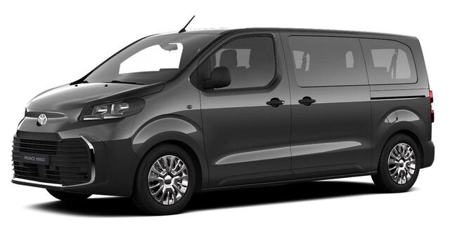 Toyota Proace 2.0L (144 PS) 5 Türer, 8 Sitze L1 COMFORT +Travel Pack Metallic Grau Sofort verfügbar - Bild 1