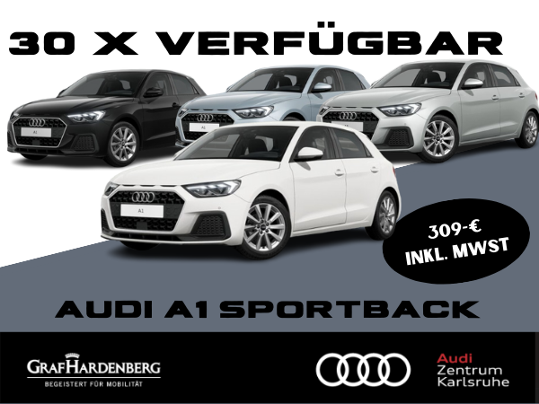 Audi A1 Sportback 25 TFSI💡30 x sofort verfügbar! 💡 - Bild 1