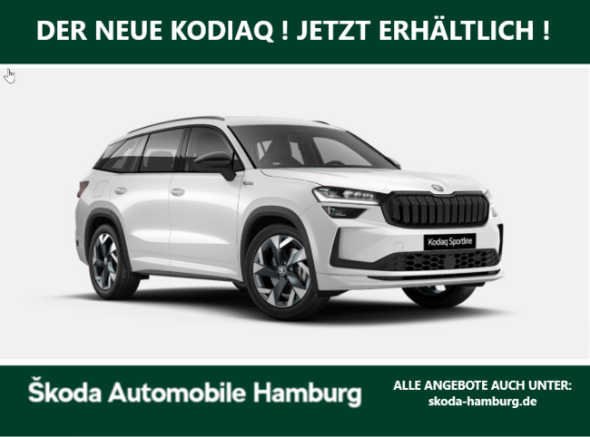 Skoda Kodiaq Sportline 2,0 TDI 142 kW 7-Gang automat. 4x4 - Bild 1