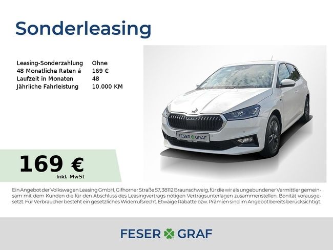 Skoda Fabia Drive 1,0 TSI KESSY,LED,SITZHEIZUNG, PDC+ - Bild 1