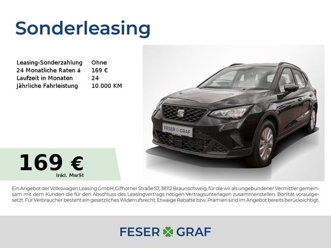 Seat Arona 1.0 TSI Style LED/ACC/Kessy/PRO-Paket/SHZ - Bild 1