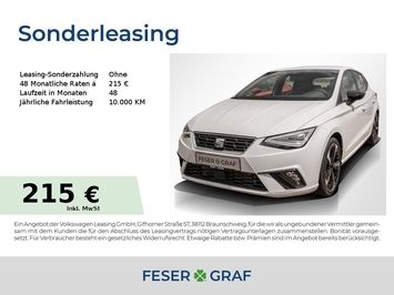 Seat Ibiza 1.0 TSI DSG FR LED/Navi/ACC/Kessy/ALU18