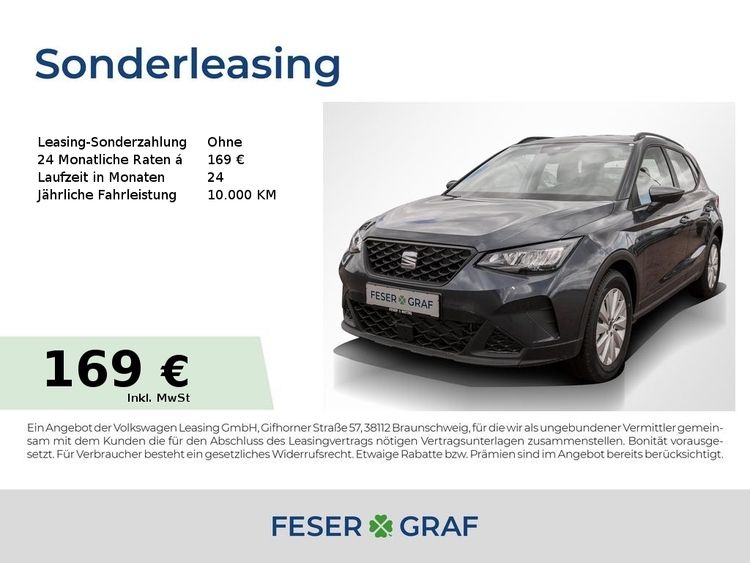 Seat Arona 1.0 TSI Style LED/Kessy/PRO-Paket/SHZ/PDC