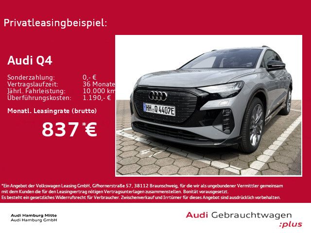 Audi Q4 e-tron Q4 50 e-tron quattro S line Navi Pano - Bild 1