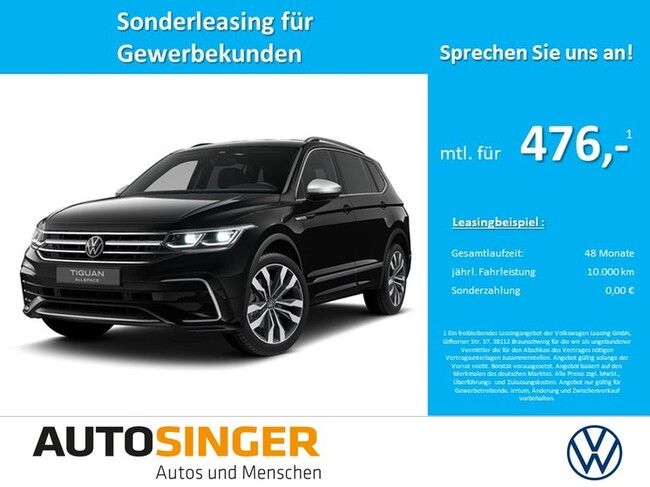 Volkswagen Tiguan Allspace R-Line TDI 4M 7-S*AHK*MATRIX*20