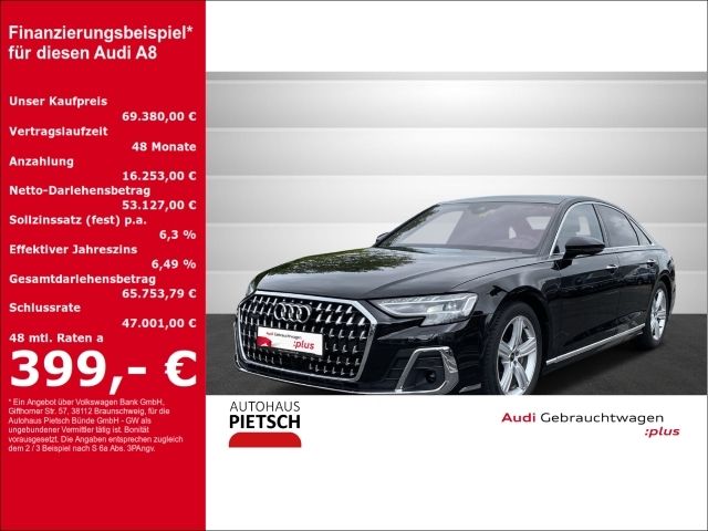 Audi A8 50 TDI quattro Panorama B&O Standhzg 360° ACC - Bild 1