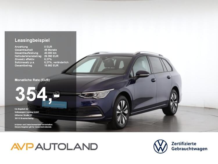 Volkswagen Golf VIII Variant 1.5 eTSI DSG MOVE | NAVI | LED