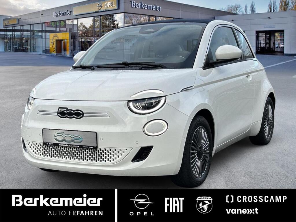 Fiat 500e Cabrio Elektro *Kamera/LED/Blaues Verdeck*