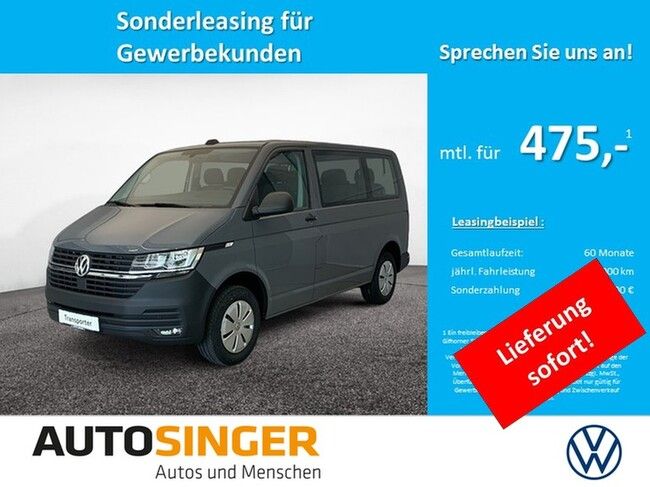 Volkswagen T6 Kombi 6.1 TDI 9-Sitze*PDC*KLIMA*3-3-3* - Bild 1