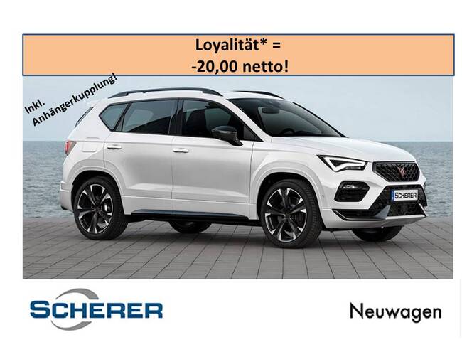 Cupra Ateca 1,5TSI 150PS DSG *AHK,RFK uvm*! Business-Sale by SCHERER** nur solange Vorrat reicht! - Bild 1