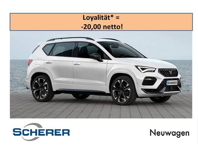 Cupra Ateca 2,0 4DRIVE TSI 190PS DSG *AHK,RFK uvm! Business-Sale by SCHERER** nur solange Vorrat reic - Bild 1