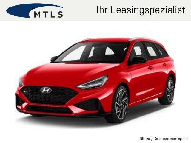 Hyundai i30 N-Line Kombi *Gewerbe* Grün 140 7-DCT Navi digitales Cockpit El.Sitze Apple/Andorit Sportpake - Bild 1