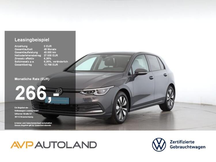 Volkswagen Golf VIII 2.0 TDI DSG MOVE | PANO | NAVI | AHK |