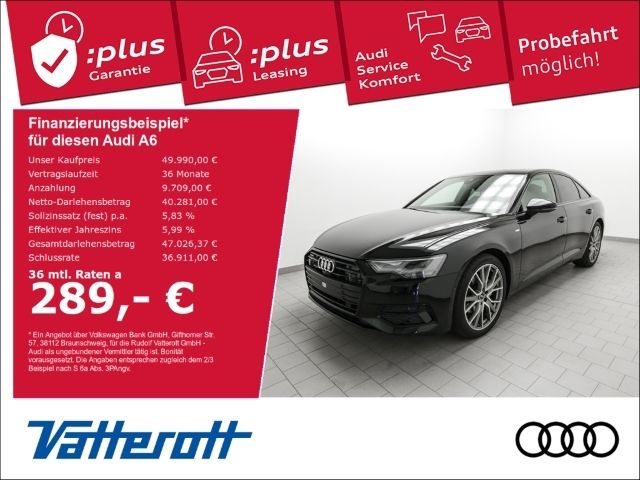 Audi A6 Limousine S line 40 TDI quattro AHK B&O ACC - Bild 1