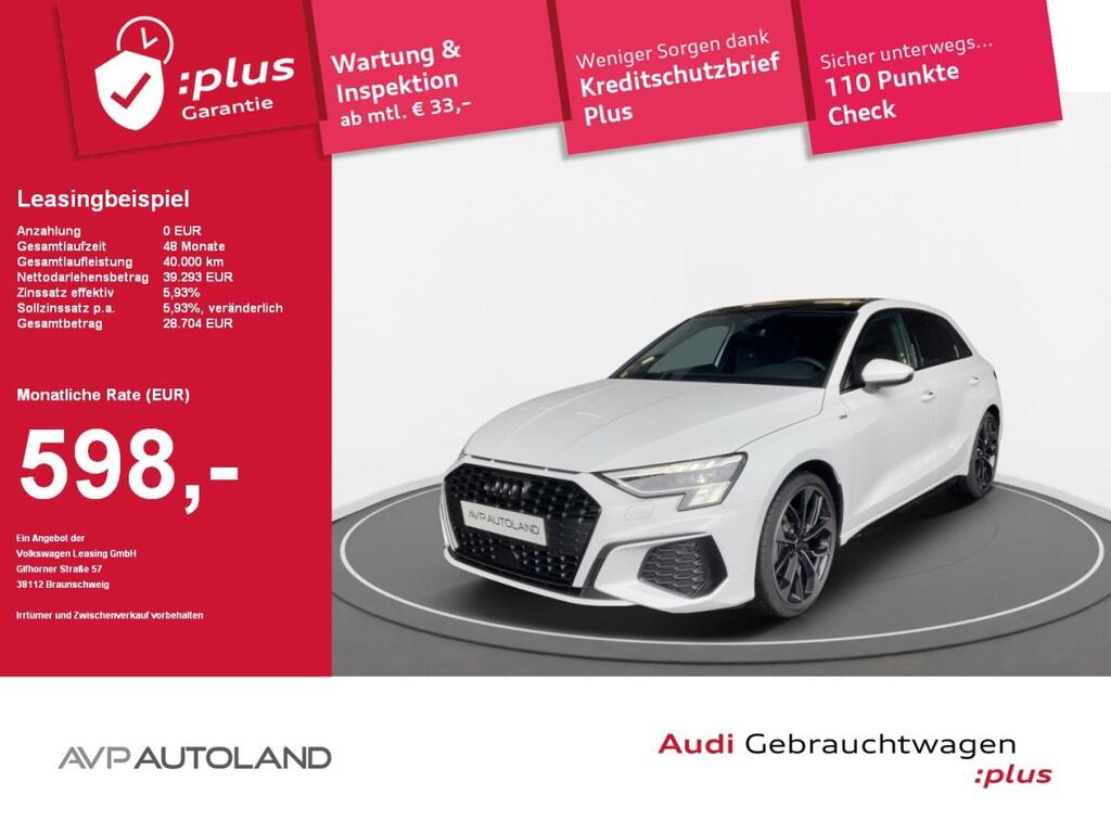 Audi A3 Sportback 35 TDI S tronic S line 