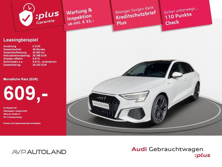 Audi A3 Sportback 35 TDI S tronic S line | PANORAMA