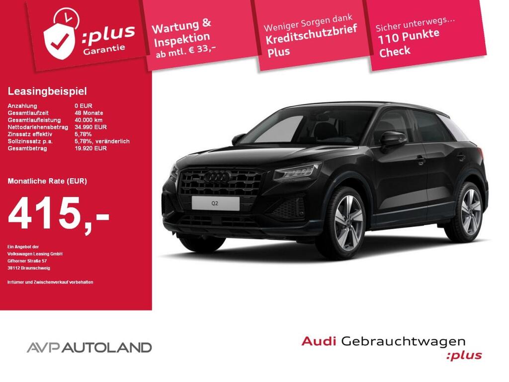 Audi Q2 35 TDI quattro S tronic advanced 