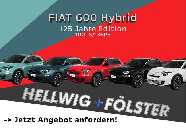 Fiat 600 JAHRESENDSPURT! Birthday Edition - Bild 1