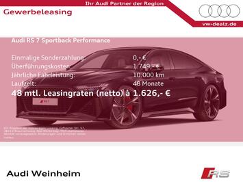 Audi RS7 RS 7 Sportback PERFORMANCE quattro tiptronic