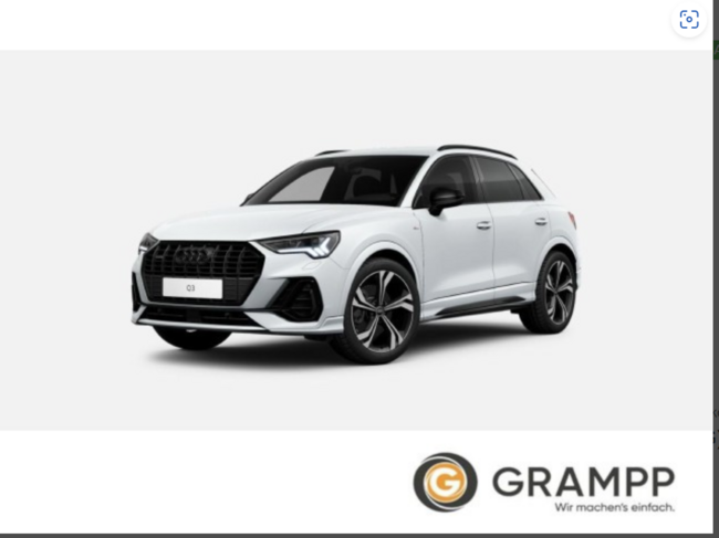 Audi Q3 S line 40 TFSI S tronic AHK+ KAMERA + MATRIX + NAVI *BEHINDERTENRABATT* - Bild 1