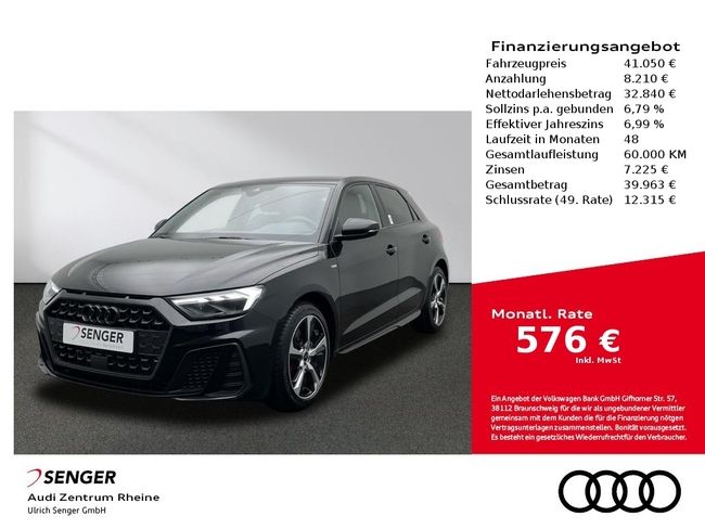 Audi A1 Sportback S line 30 TFSI Optik-Paket Navi LED - Bild 1