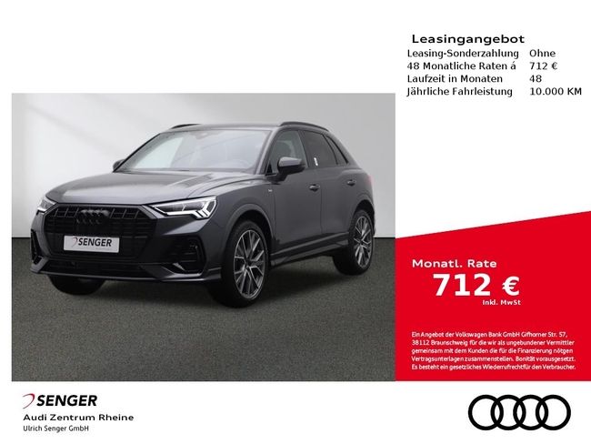 Audi Q3 S line 35 TFSI Assistenz-Paket Navi LED - Bild 1