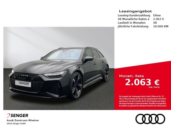 Audi RS6 Avant RS-Dynamikpaket plus B&O Matrix Pano. - Bild 1