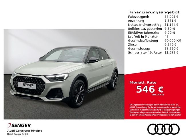 Audi A1 allstreet 30 TFSI Optikpaket Navi LED Sitzh. - Bild 1