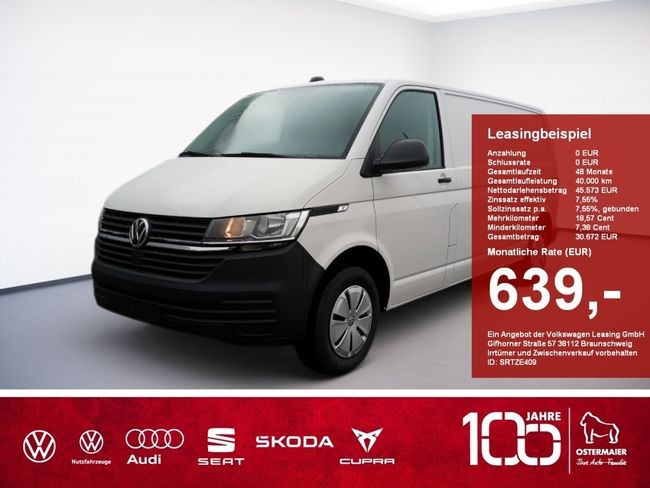 Volkswagen T6 Kasten 2.0 TDI SCR KLIMA.KAMERA - Bild 1