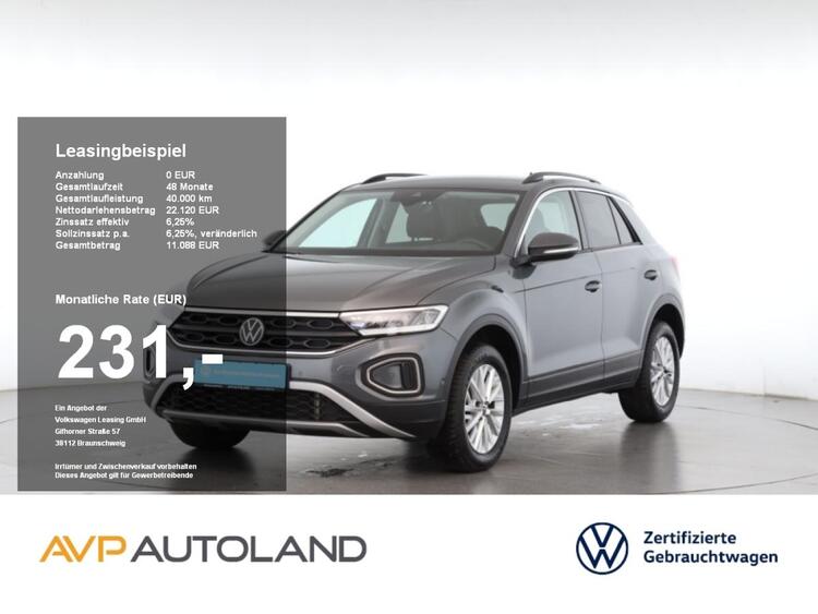 Volkswagen T-Roc 1.0 TSI Life | NAVI | LED | SITZH. |