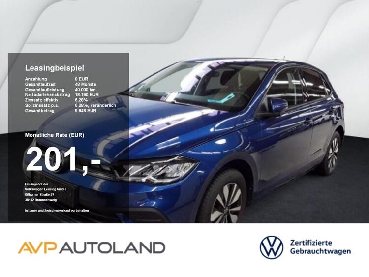 Volkswagen Polo 1.0 TSI MOVE | NAVI | LED | SITZH. |