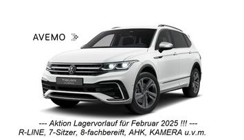 Volkswagen Tiguan Allspace 2.0 TSI *FEBRUAR 25* R-LINE inkl. Wartung ! , 7-Sitzer, 8-fachberieft, AHK, Kamera u.v.m.