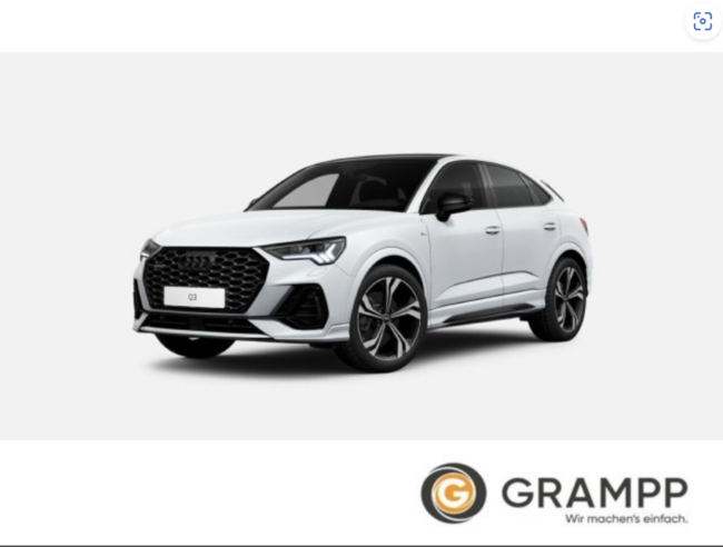 Audi Q3 S line 40 TDI quattro S tronic AHK+ PANO + ACC + OPTIKPAKET SCHWARZ + KAMERA+ NAVI + MATRIX - Bild 1