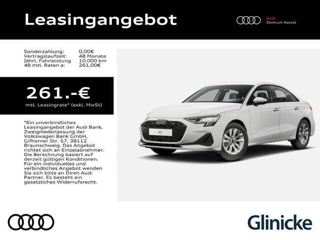 Audi A3 Limousine 30 TFSI NEUBESTELLUNG - Bild 1