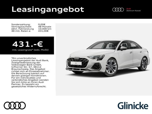 Audi S3 Limousine TFSI quattro S tronic NEUBESTELLUNG - Bild 1