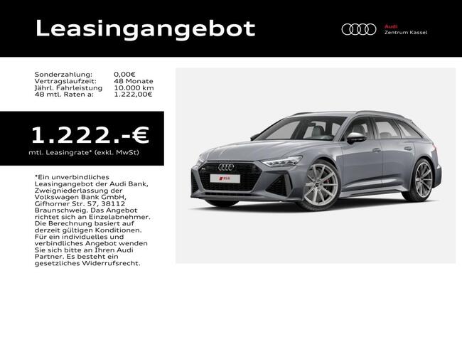 Audi RS6 RS 6 Avant performance tiptronic NEUBESTELLUNG - Bild 1