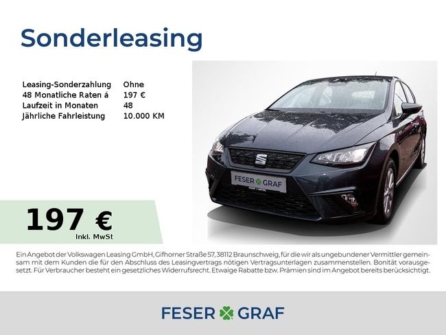 Seat Ibiza 1.0 TSI DSG Style Edition Navi/Kamera/SHZ - Bild 1