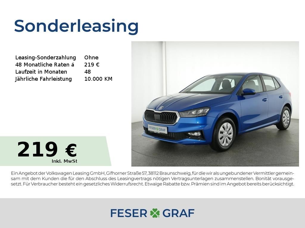 Skoda Fabia Selection 1,0l TSI 5-Gang *SZH*LED*KLIMA*