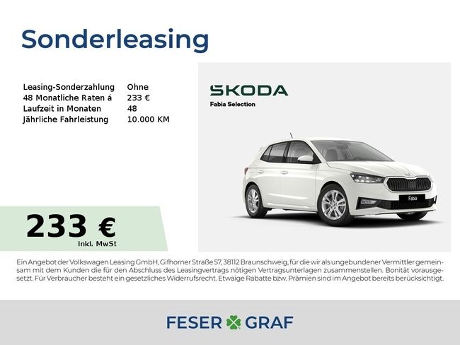 Skoda Fabia Selection 1,5l TSI DSG *SZH*KLIMA*LED*PDC* - Bild 1