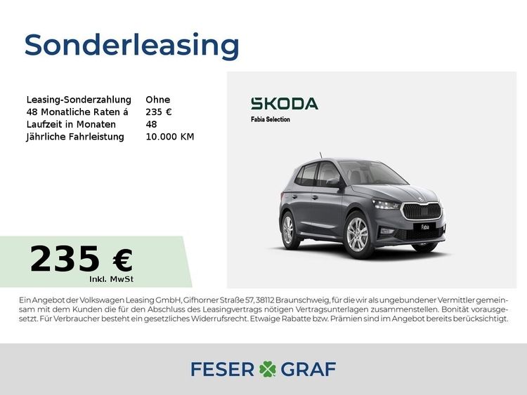 Skoda Fabia Selection 1,5 TSI SZH*PDC.HI*SMART-LINK