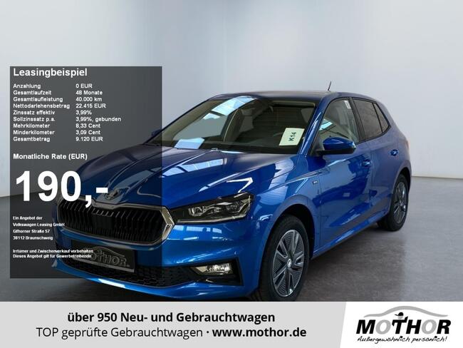 Skoda Fabia Drive 1.0 TSI DSG LED, Rückfahrkamera - Bild 1