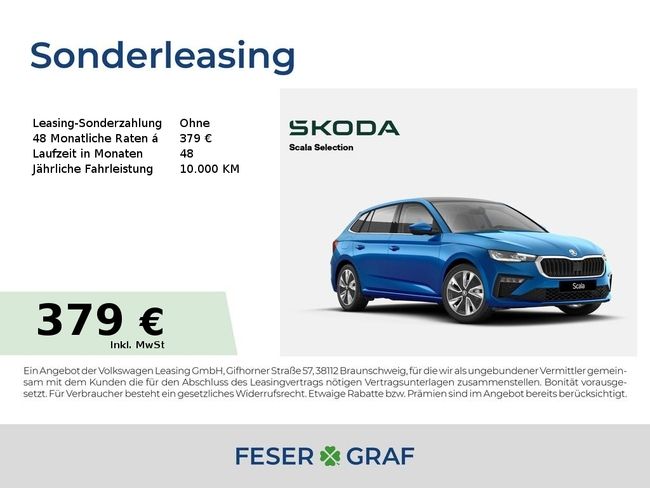 Skoda Scala Selection 1,5l TSI DSG *KAM*NAVI*SZH*ACC* - Bild 1