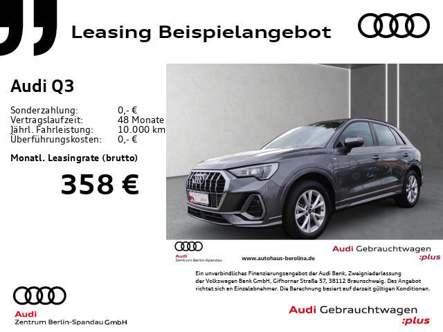 Audi Q3 35 TDI S line S tr. *NAV+*ACC*R-CAM*VC+* - Bild 1