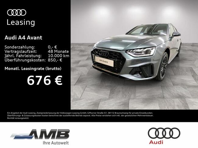 Audi A4 Avant S line 40 TDI quattro Matrix/virC+/Nav+ - Bild 1